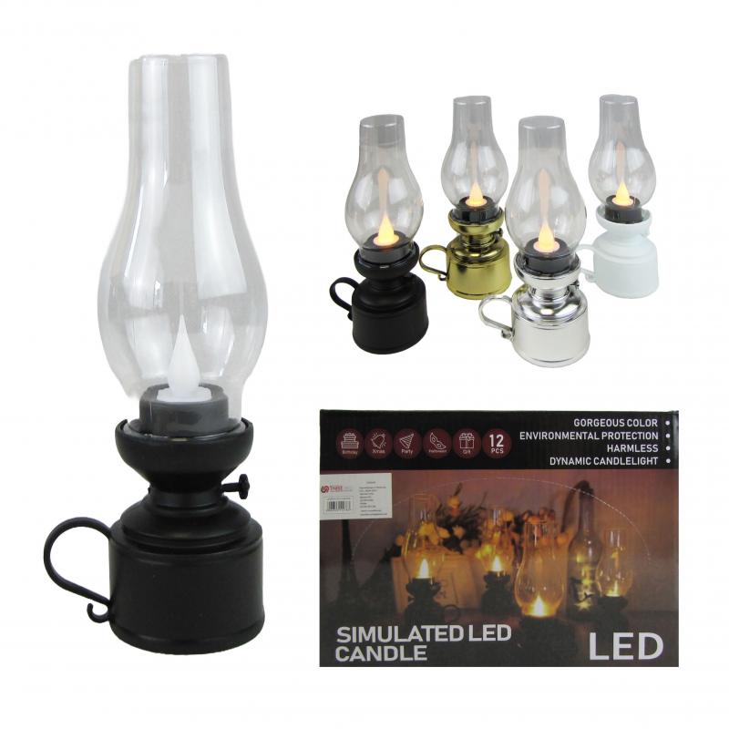 Mini lampa naftowa LED 18cm